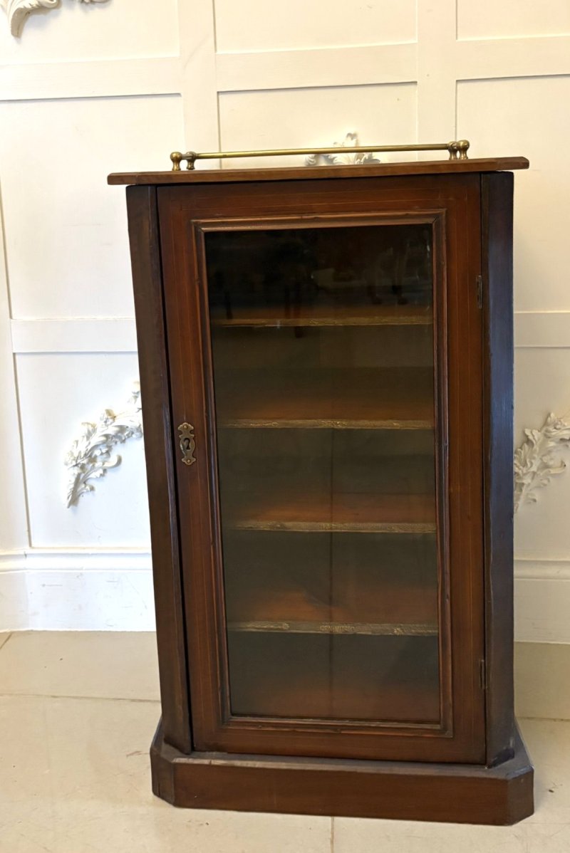 Antique Victorian Mahogany Sheet Music Cabinet